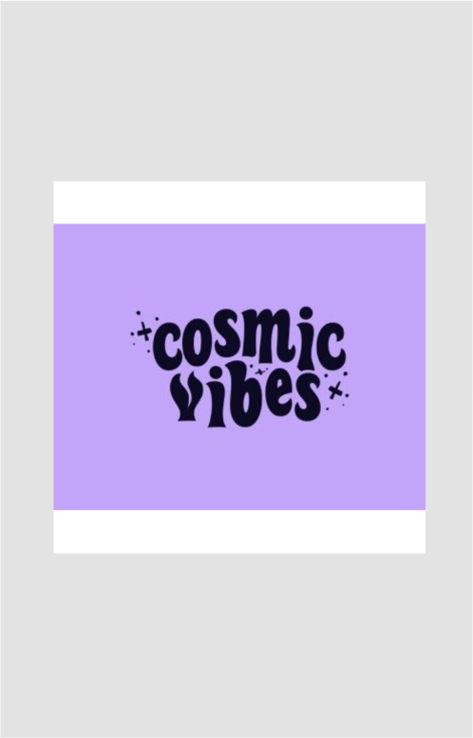 Cosmic Vibes Sticker