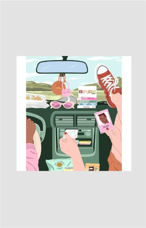Car Trip Sticker