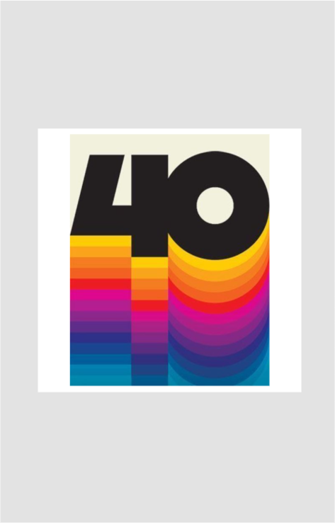 Forty Sticker