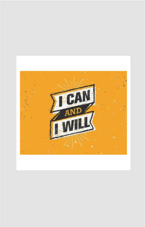 I Can I Will Sticker