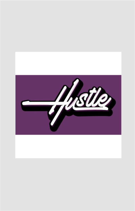 Hustle Sticker