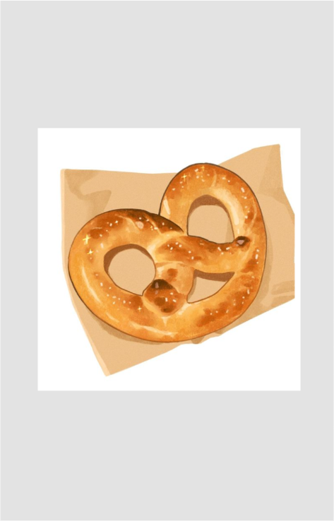 Pretzel Sticker