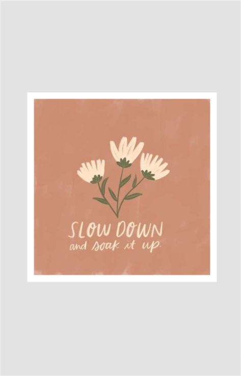 Slow Down Sticker