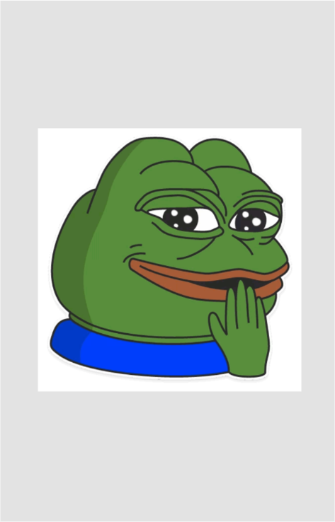Really Pepe Sticker