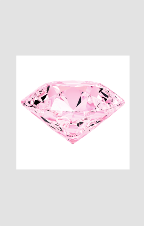 Pink Diamond Sticker