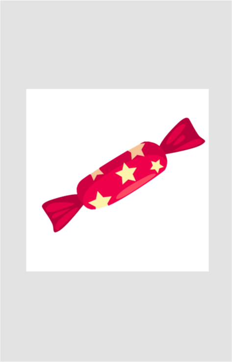Red Candy Sticker