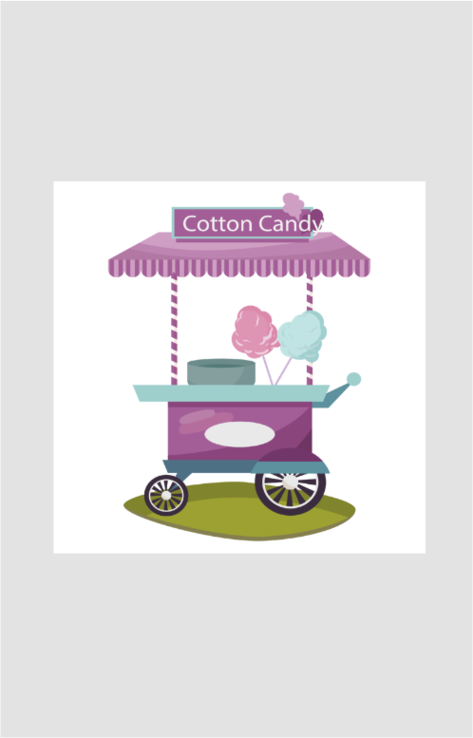 Candy Cart Sticker