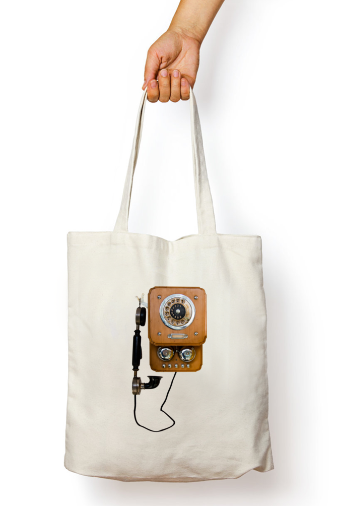 Old Phone Tote Bag