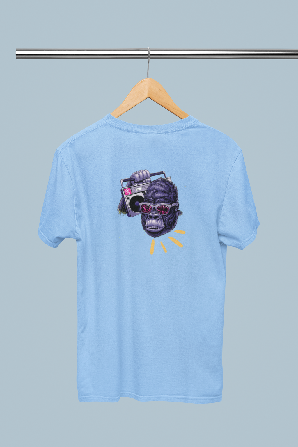 Gorilla with Speakers | Oversized T-Shirt | Bae6