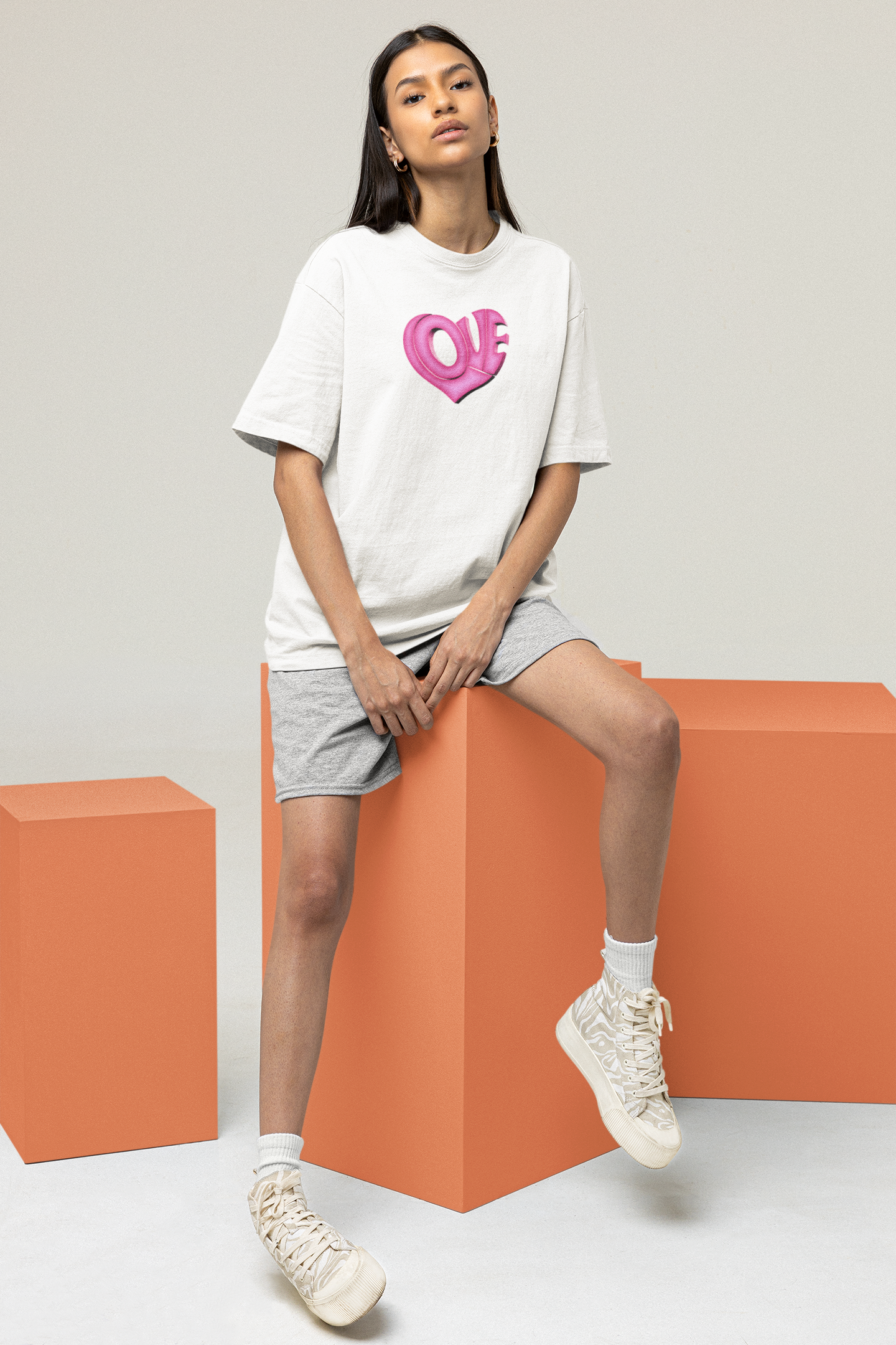 Love | Oversized T-Shirt | Bae6