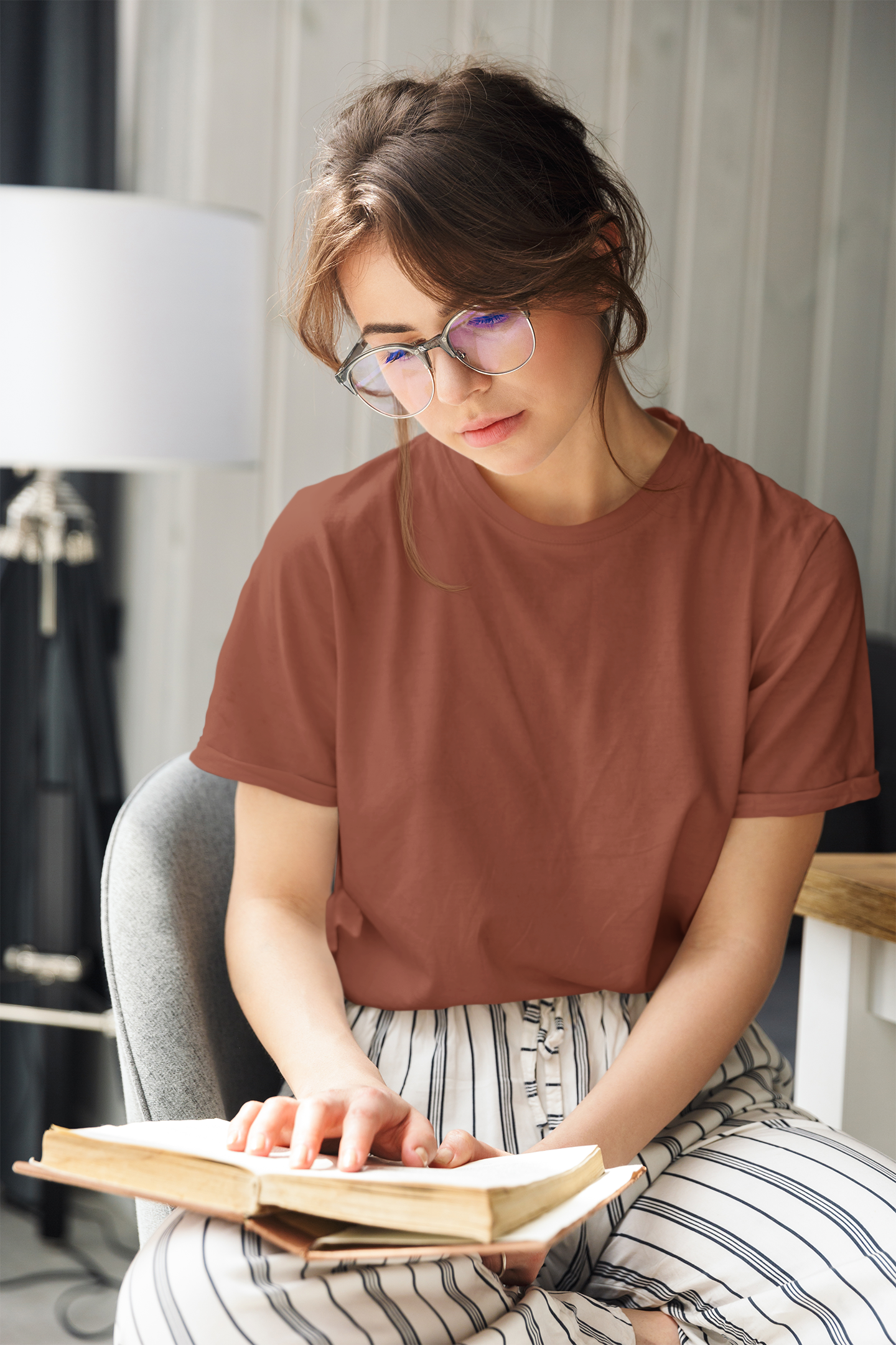 Brick Red Unisex T-Shirt | Solids | Bae6