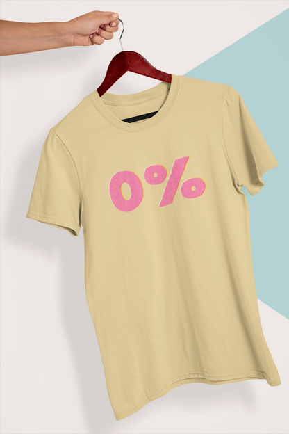 Zero Percent | Unisex T-Shirt | Bae6