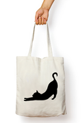Stretchy Cat Tote Bag