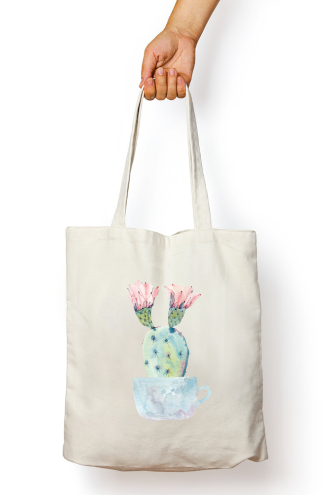 Cactus Cup Tote Bag