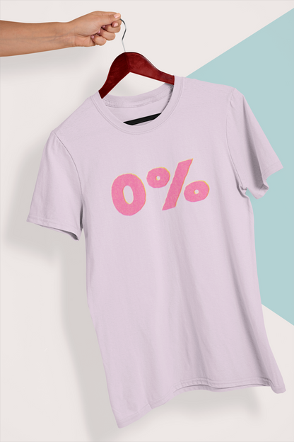 Zero Percent | Unisex T-Shirt | Bae6