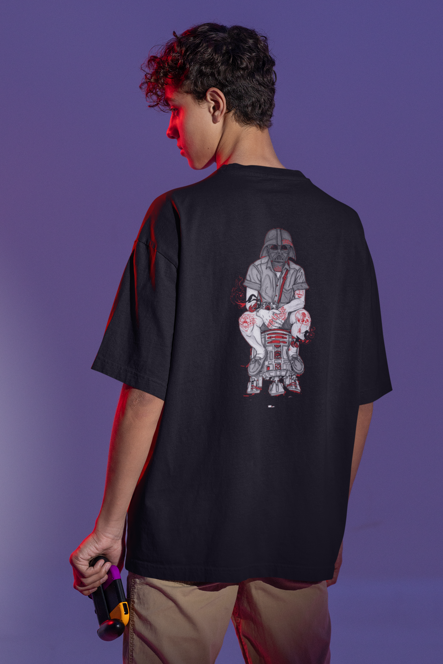 Darth Vader Face | Oversized T-Shirt | Bae6