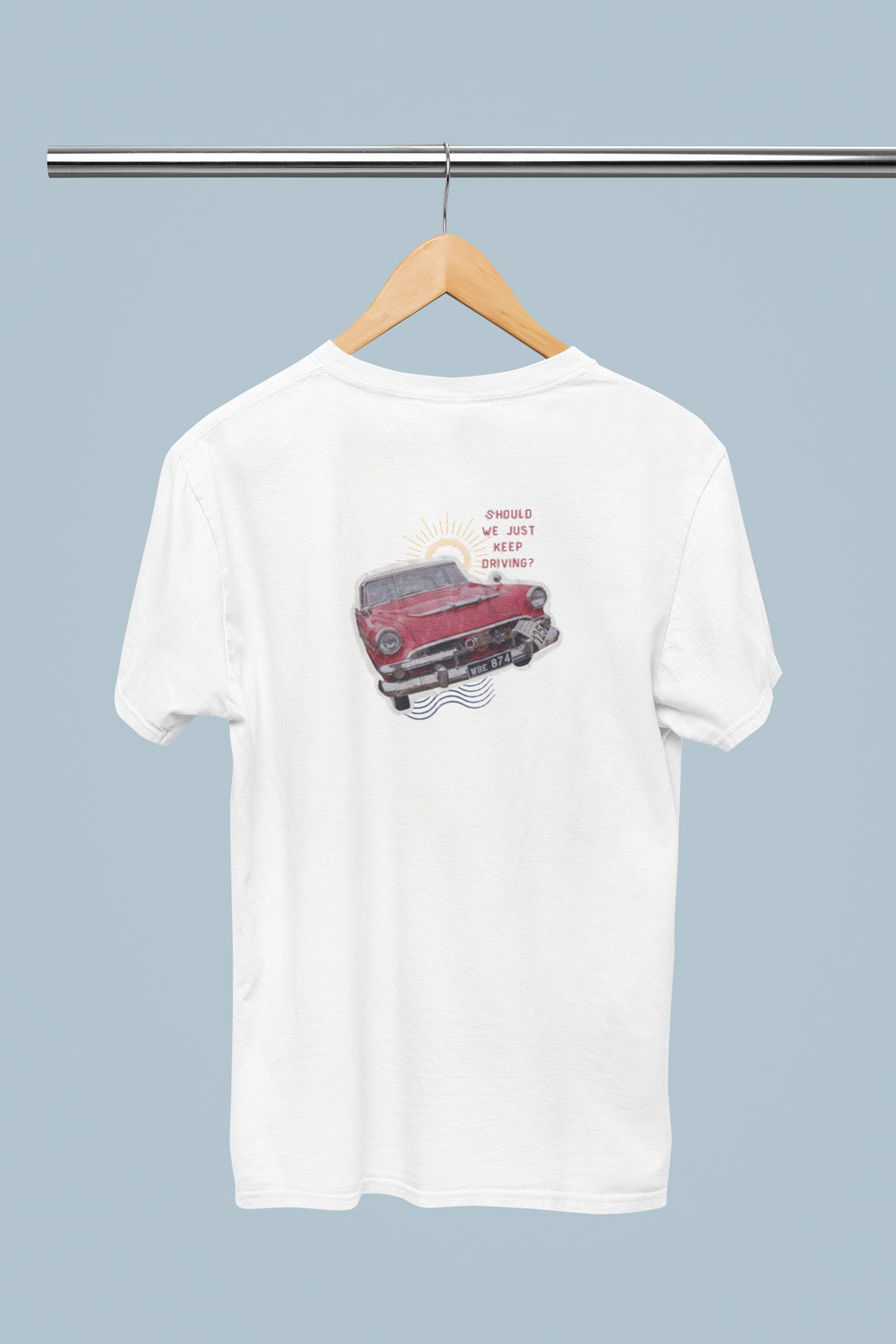 Should We Just Keep Driving | Oversized T-Shirt | Bae6