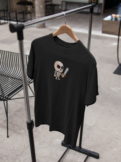 Tiny Skeleton | Oversized T-Shirt | Bae6