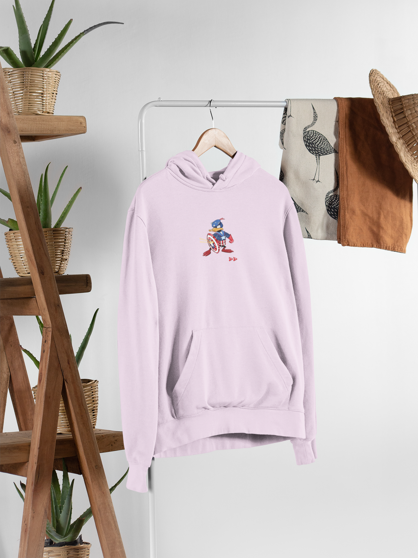 Donald Duck Cap'n America | Hoodie | Bae6