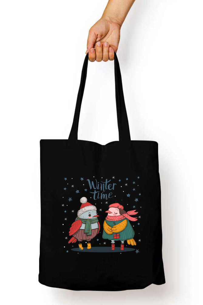 Winter Time Tote Bag