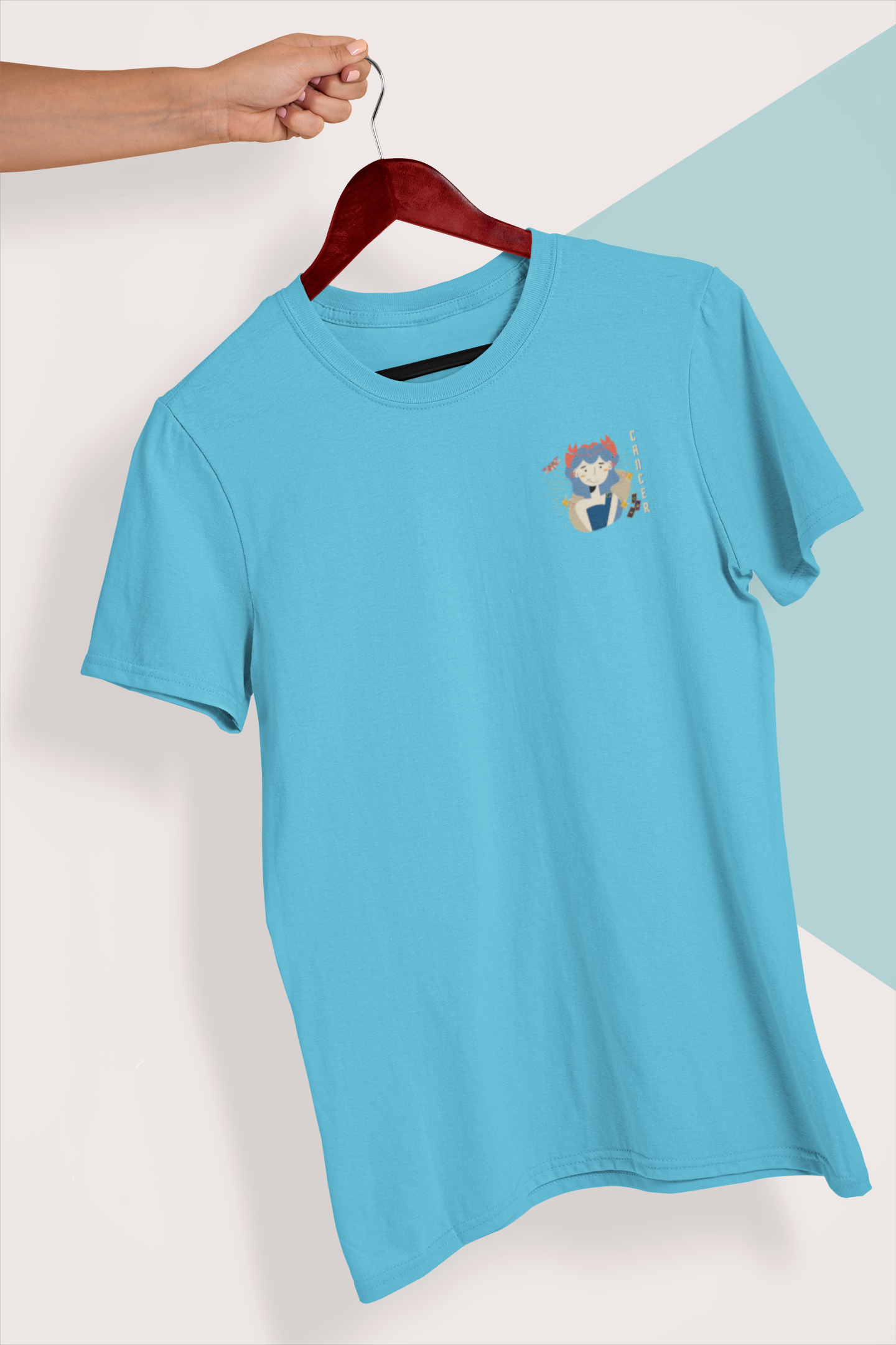 Cancer Zodiac Unisex T-Shirt - Image 3