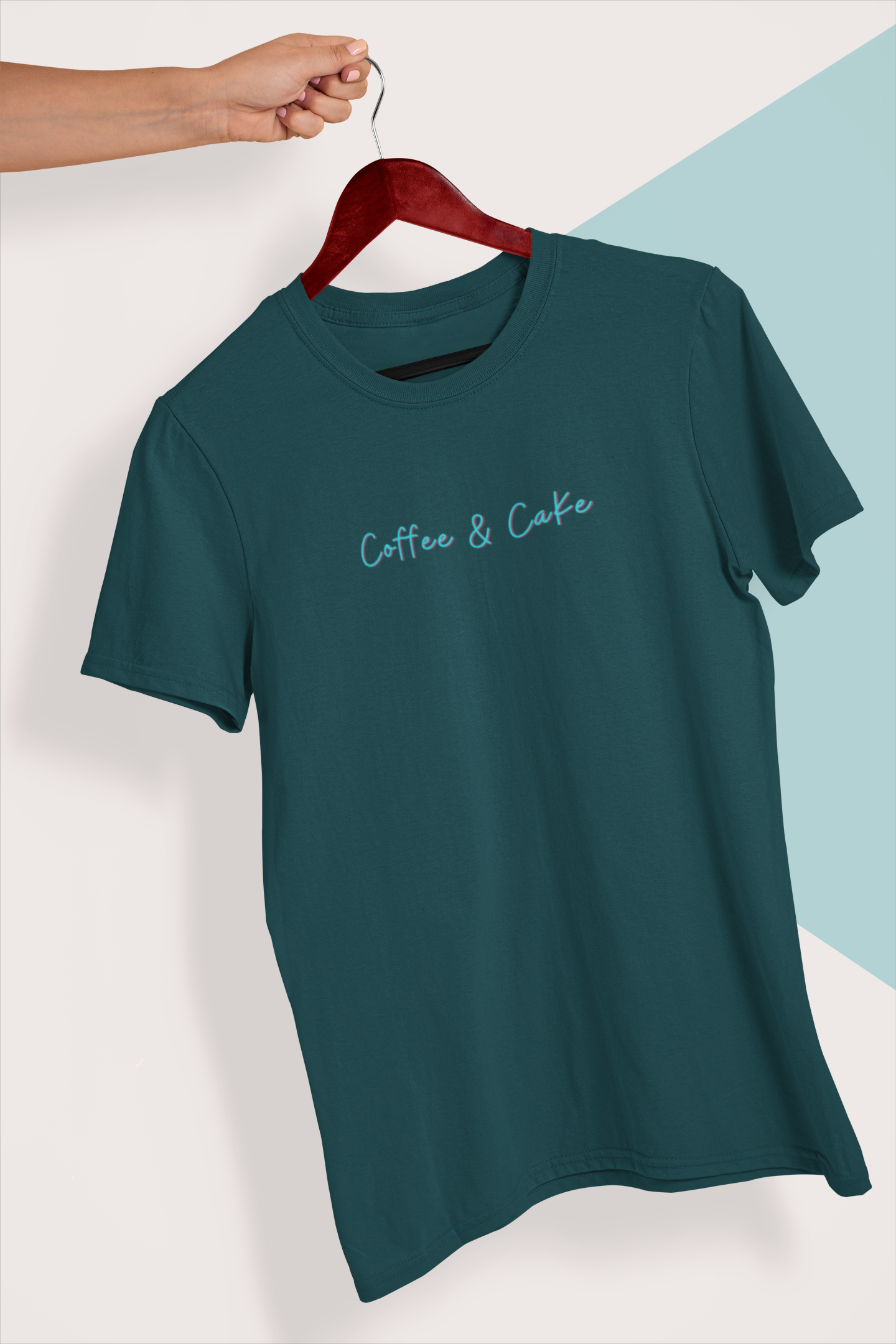 Coffee & Cake Unisex T-Shirt - Image 2
