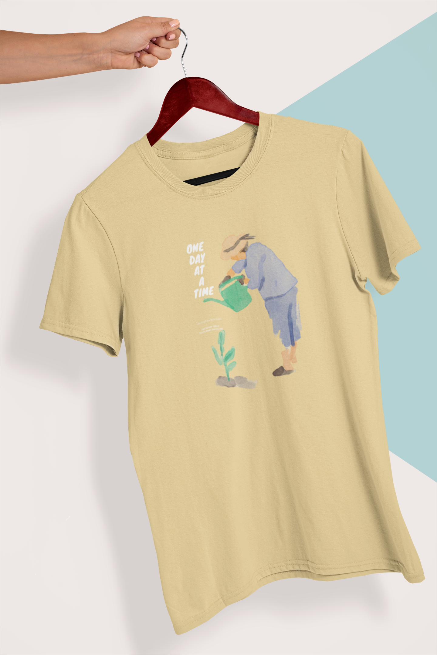 One Day at a Time Unisex T-Shirt - Image 4