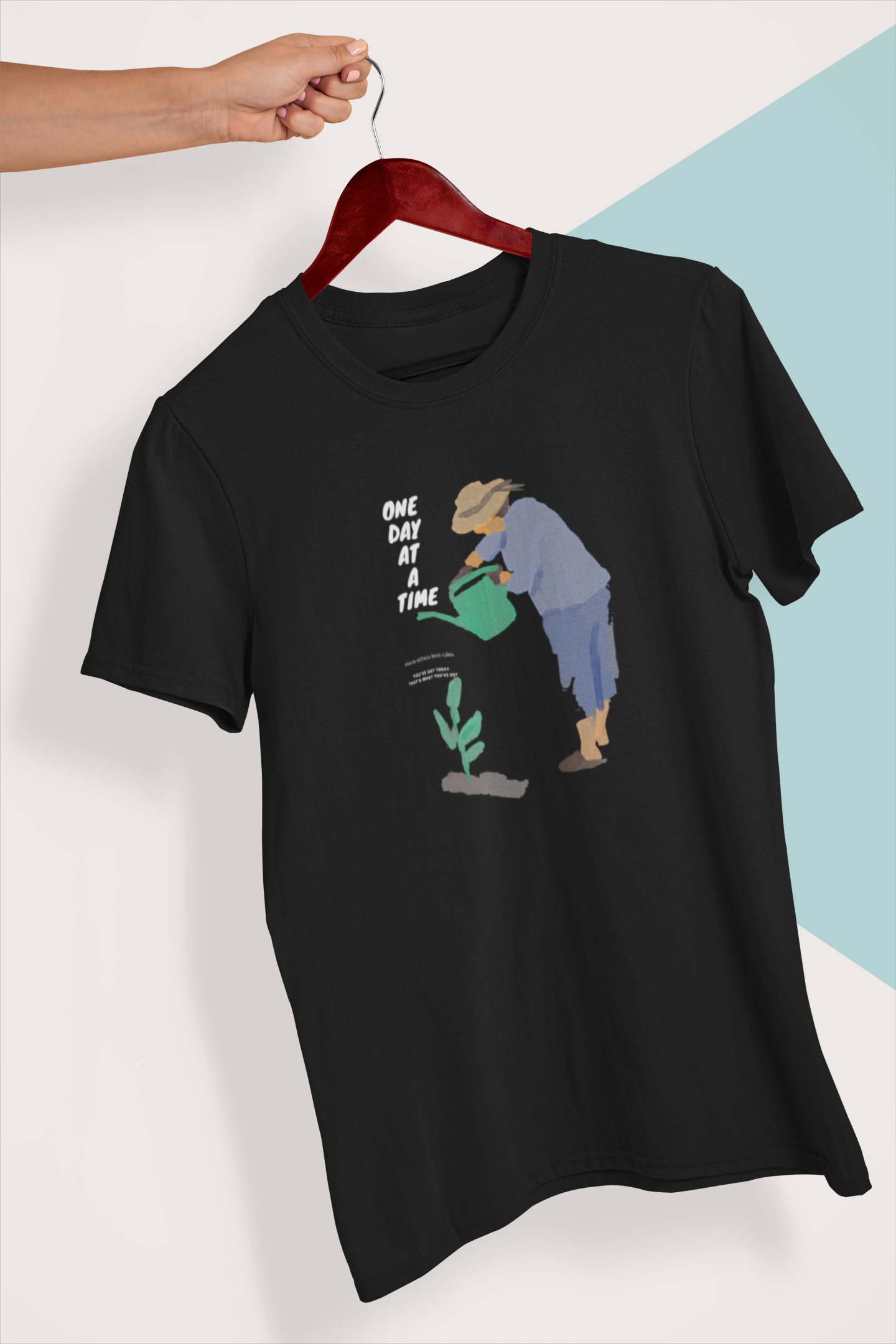 One Day at a Time Unisex T-Shirt - Image 3