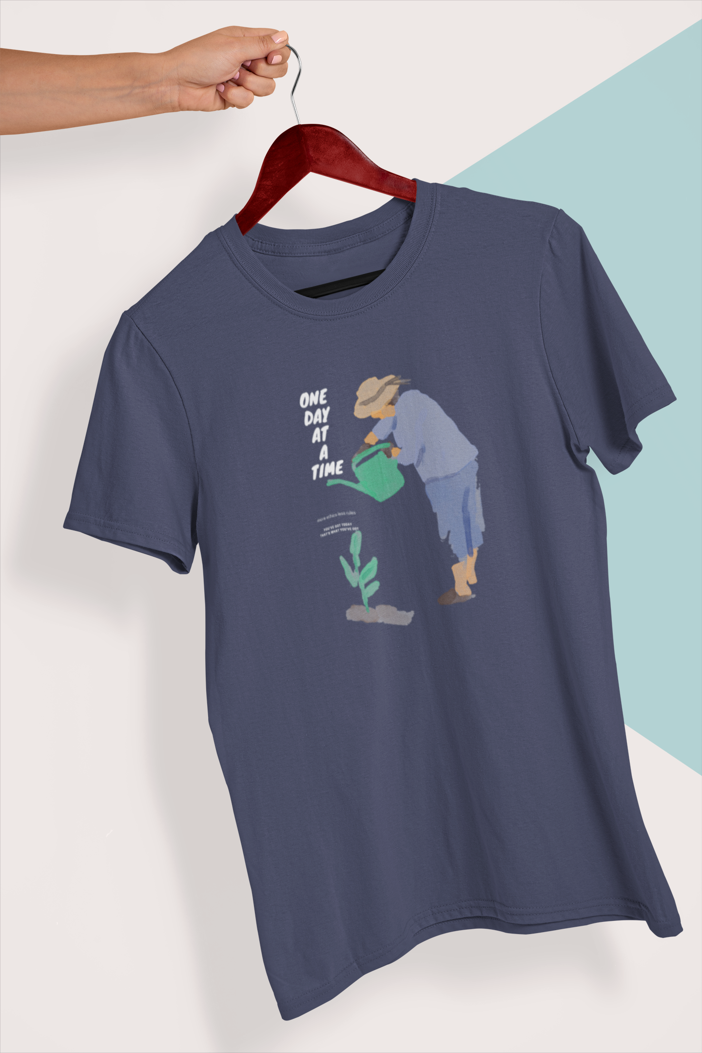 One Day at a Time Unisex T-Shirt - Image 2