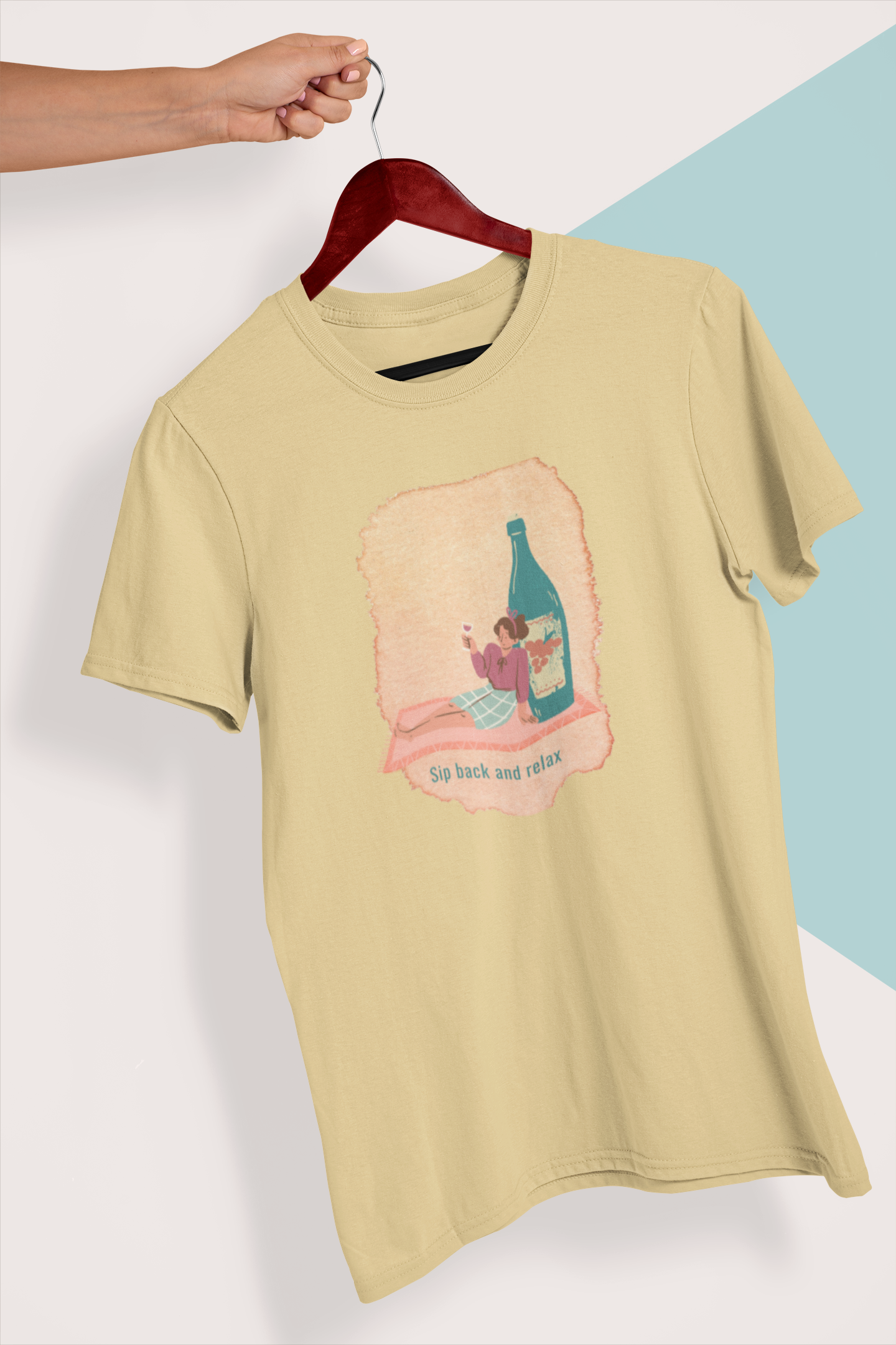 Sip Back and Relax Unisex T-Shirt - Image 3