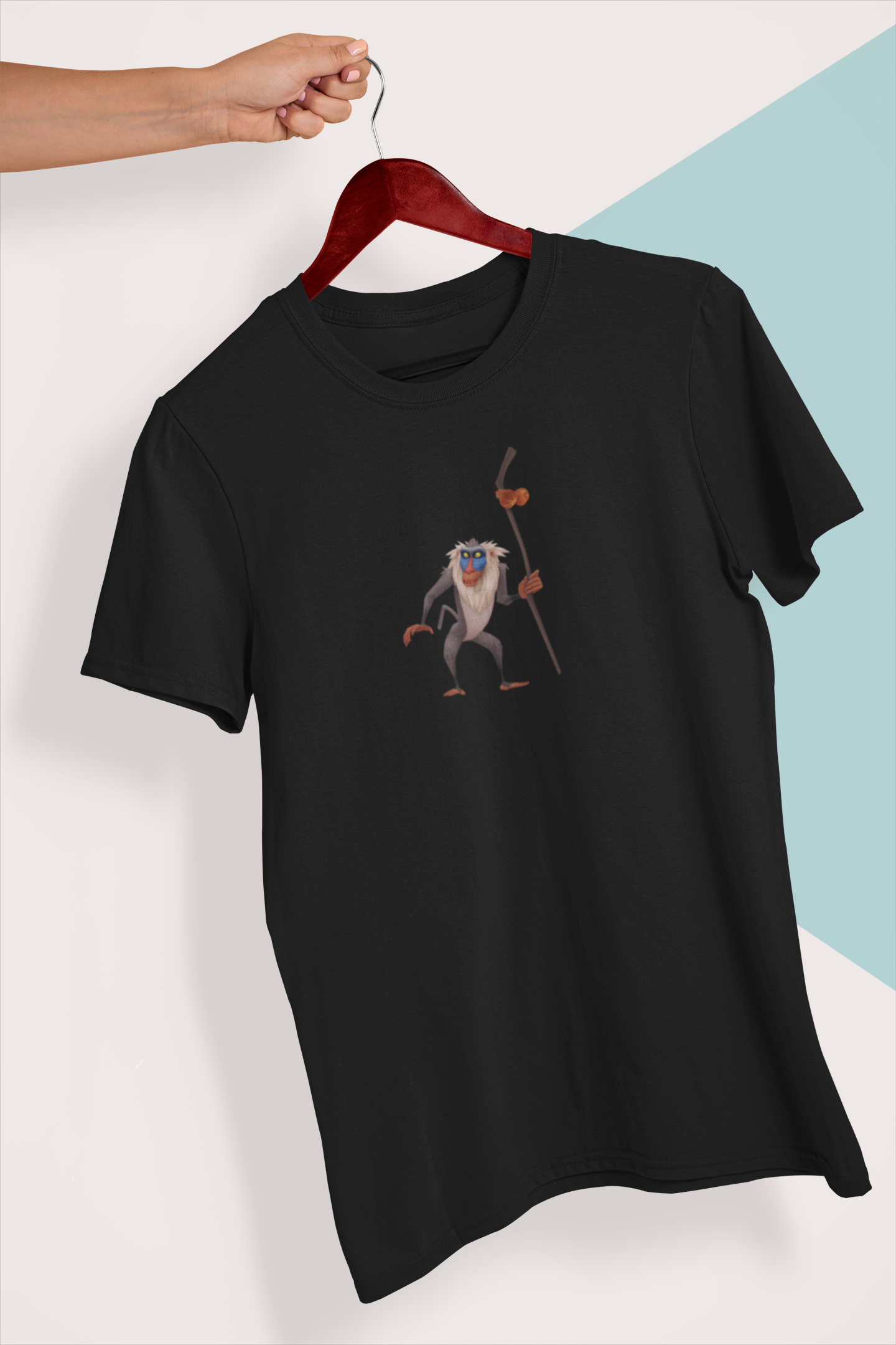 Rafiki Lion King Unisex T-Shirt - Image 3