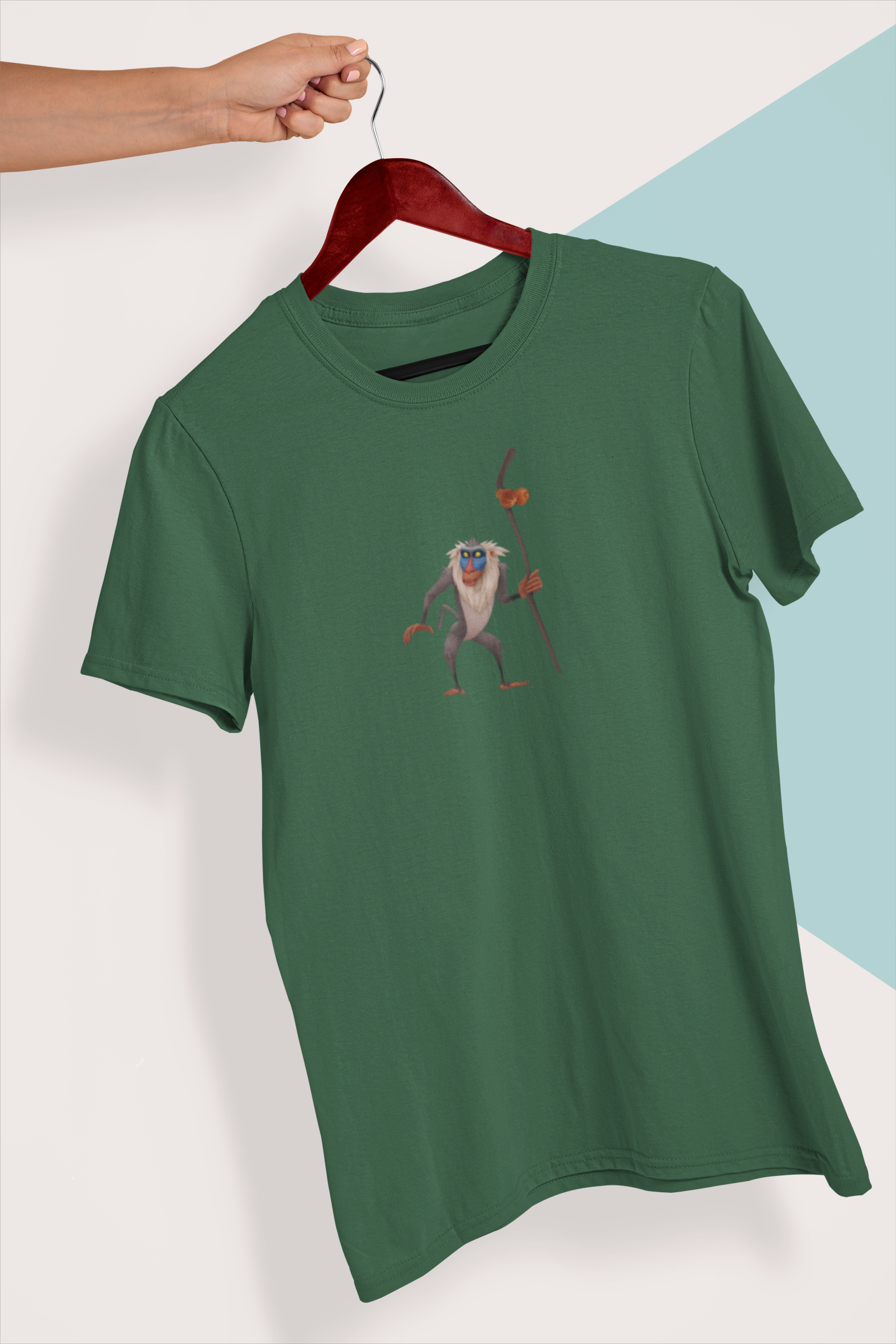 Rafiki Lion King Unisex T-Shirt - Image 4