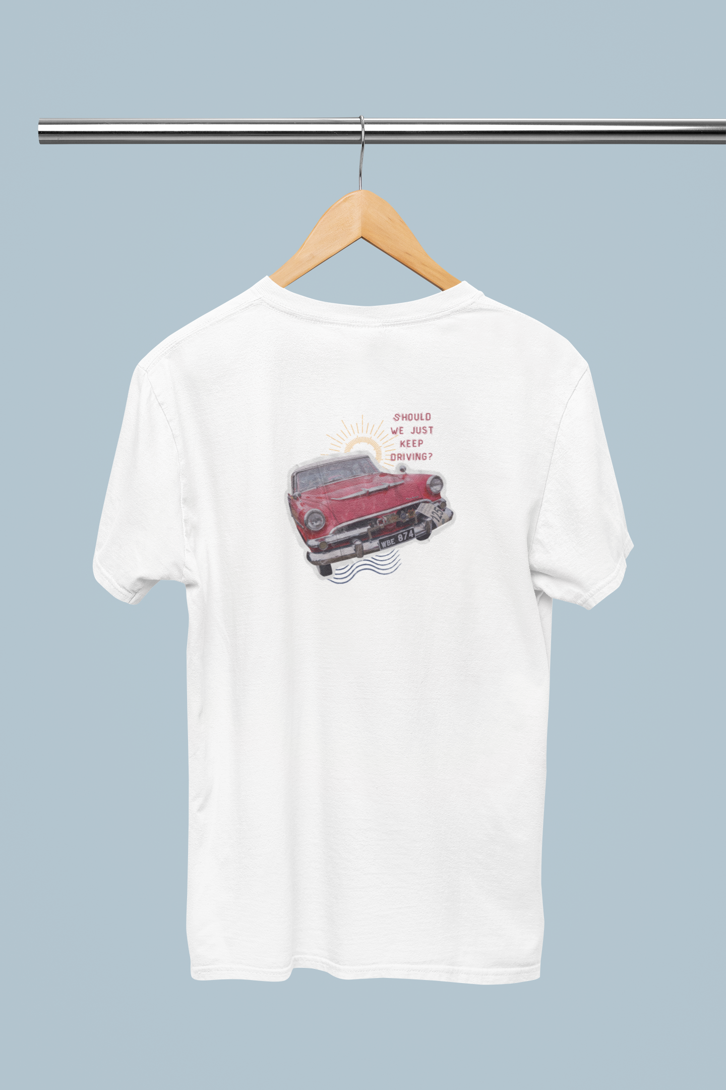 Should We Just Keep Driving? Oversized T-Shirt - Image 2